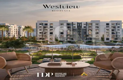 Apartment - 2 Bedrooms - 1 Bathroom for sale in Westview Residence - New Zayed City - Sheikh Zayed City - Giza Apartment - 2 Bedrooms - 1 Bathroom for sale in Westview Residence - New Zayed City - Sheikh Zayed City - Giza