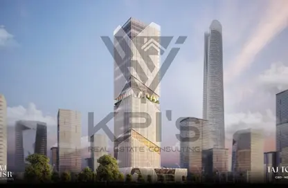 محل تجاري - استوديو - 1 حمام للبيع في تاج تاور - منطقة الأعمال المركزيه - العاصمة الإدارية الجديدة - القاهرة