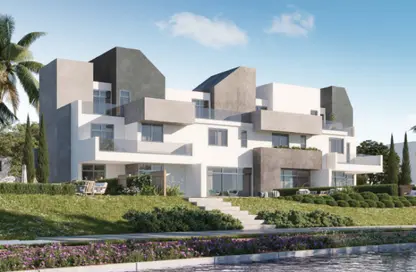 Townhouse - 4 Bedrooms - 4 Bathrooms for sale in Rivers - New Zayed City - Sheikh Zayed City - Giza Townhouse - 4 Bedrooms - 4 Bathrooms for sale in Rivers - New Zayed City - Sheikh Zayed City - Giza