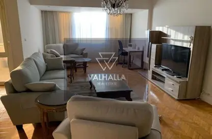 Apartment - 2 Bedrooms - 2 Bathrooms for rent in Ahmed Heshmat St. - Zamalek - Cairo