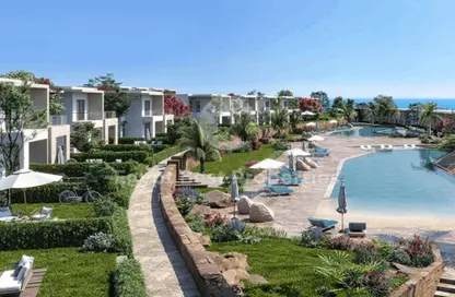 Twin House - 4 Bedrooms - 5 Bathrooms for sale in Seashore - Ras Al Hekma - North Coast