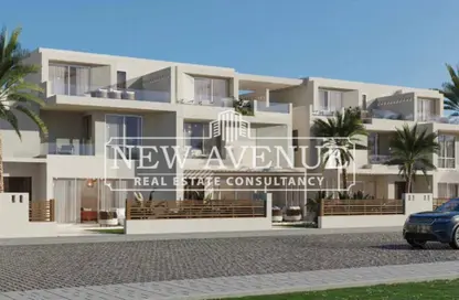 تاون هاوس - 4 غرف نوم - 4 حمامات للبيع في مار باي - راس الحكمة - الساحل الشمالي