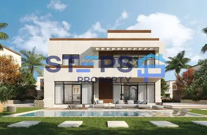 فيلا - 5 غرف نوم - 4 حمامات للبيع في مازيرين - مدينة العلمين الجديدة - العلمين - الساحل الشمالي