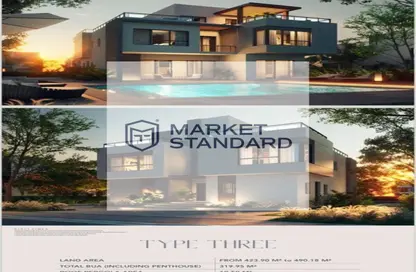 Villa - 6 Bedrooms - 6 Bathrooms for sale in The Crown - Cairo Alexandria Desert Road - 6 October City - Giza