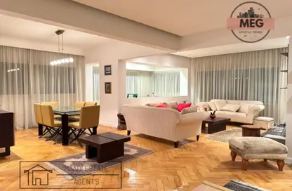 Apartment - 2 Bedrooms - 4 Bathrooms for rent in Street 203 - Degla - Hay El Maadi - Cairo