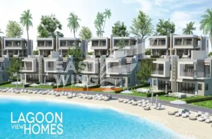 Chalet - 2 Bedrooms - 2 Bathrooms for sale in Azha North - Ras Al Hekma - North Coast