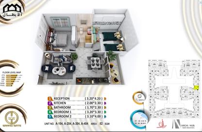 Apartment - 2 Bedrooms - 1 Bathroom for sale in The Grand Resort - Hurghada Resorts - Hurghada - Red Sea