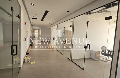 Office Space - Studio - 4 Bathrooms for rent in Mohamed Naguib Axis - Abou El Houl - New Cairo City - Cairo
