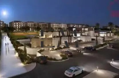شقة - 3 غرف نوم - 3 حمامات للايجار في مون ريزيدنس - فيفث سكوير - التجمع الخامس - مدينة القاهرة الجديدة - القاهرة