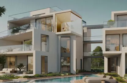 Villa - 4 Bedrooms - 5 Bathrooms for sale in The Med - Ras Al Hekma - North Coast