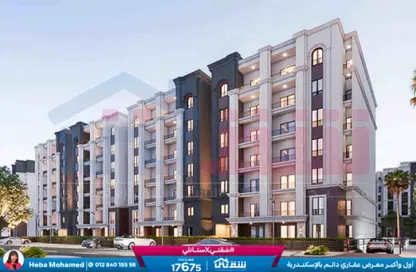 شقة - 3 غرف نوم - 2 حمامات للبيع في اليكس ويست - كمبوندات الاسكندرية - الاسكندرية