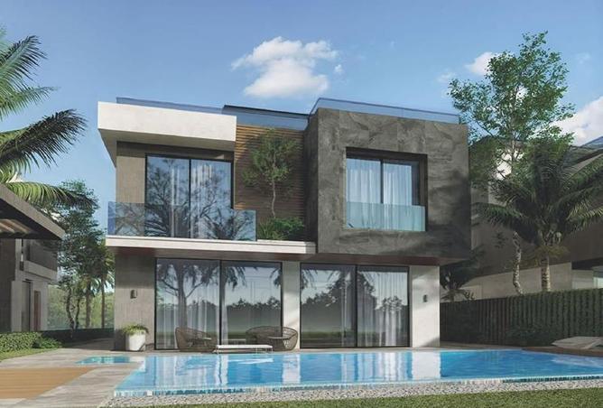 Villa - 3 Bedrooms - 3 Bathrooms for sale in Sun Capital - Fayoum Desert road - 6 October City - Giza