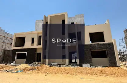 Twin House - 5 Bedrooms - 7 Bathrooms for sale in Saada Compound - New Cairo City - Cairo