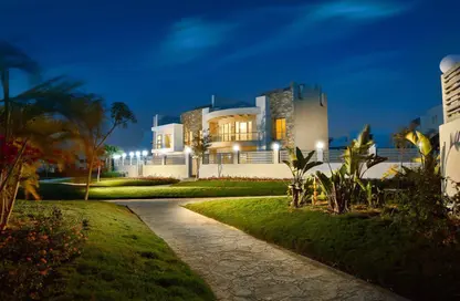 Villa - 4 Bedrooms - 4 Bathrooms for sale in Palm Hills Golf Extension - Al Wahat Road - 6 October City - Giza