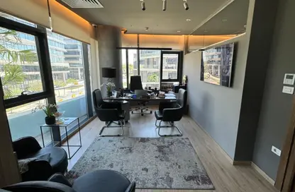 Office Space - Studio - 2 Bathrooms for rent in The Polygon - Sheikh Zayed Compounds - Sheikh Zayed City - Giza