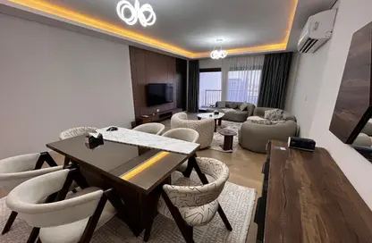 Apartment - 3 Bedrooms - 3 Bathrooms for rent in Park Side Residence - Zed Towers - Sheikh Zayed Compounds - Sheikh Zayed City - Giza