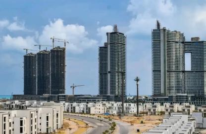 شقة - 2 غرف نوم - 2 حمامات للبيع في ذا جيت تاورز - مدينة العلمين الجديدة - العلمين - الساحل الشمالي