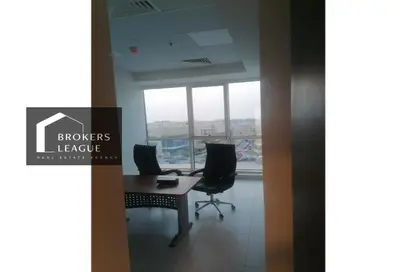 Office Space - Studio - 2 Bathrooms for rent in North Plus Mall - North Teseen St. - The 5th Settlement - New Cairo City - Cairo