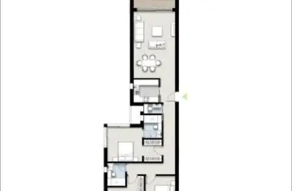 Apartment - 3 Bedrooms - 3 Bathrooms for sale in Zed East - 5th Settlement Compounds - The 5th Settlement - New Cairo City - Cairo