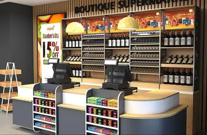 Shop - Studio - 2 Bathrooms for rent in One Ninety Mall - South Teseen St. - The 5th Settlement - New Cairo City - Cairo