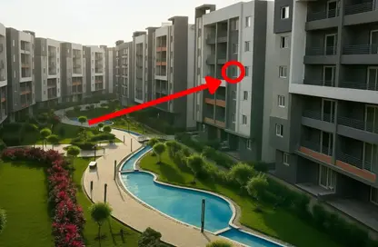 Apartment - 3 Bedrooms - 3 Bathrooms for sale in Rock Eden - Hadayek October - 6 October City - Giza Apartment - 3 Bedrooms - 3 Bathrooms for sale in Rock Eden - Hadayek October - 6 October City - Giza