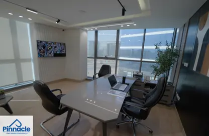Office Space - Studio - 1 Bathroom for rent in North Teseen St. - The 5th Settlement - New Cairo City - Cairo