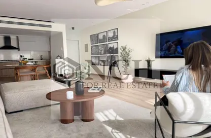 Apartment - 2 Bedrooms - 2 Bathrooms for rent in Lake View Residence - 5th Settlement Compounds - The 5th Settlement - New Cairo City - Cairo