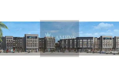 Clinic - Studio - 1 Bathroom for sale in The Square Mall - Axis Elhoria - Shorouk City - Cairo
