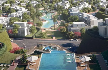 Chalet - 2 Bedrooms - 2 Bathrooms for sale in Golf Porto Marina - Al Alamein - North Coast