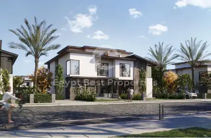 Twin House - 5 Bedrooms - 5 Bathrooms for sale in Creek Town - The 1st Settlement - New Cairo City - Cairo