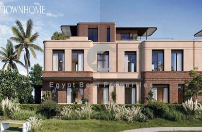 Townhouse - 4 Bedrooms - 4 Bathrooms for sale in Crescent Walk - 5th Settlement Compounds - The 5th Settlement - New Cairo City - Cairo