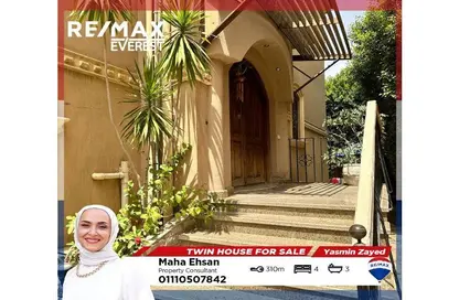 Twin House - 4 Bedrooms - 3 Bathrooms for sale in Yasmine District - 14th District - Sheikh Zayed City - Giza