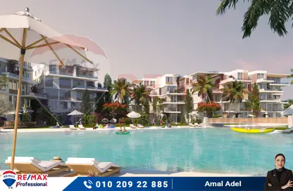 Chalet - 2 Bedrooms - 2 Bathrooms for sale in Shamasy - Sidi Abdel Rahman - North Coast