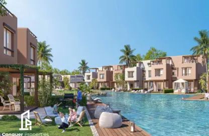 Chalet - 2 Bedrooms - 3 Bathrooms for sale in Hacienda Waters - Qesm Ad Dabaah - North Coast