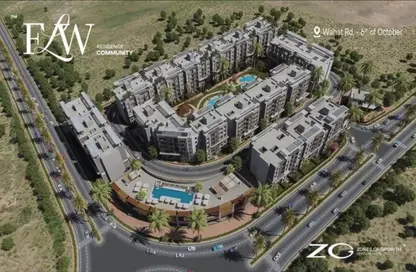 Apartment - 3 Bedrooms - 2 Bathrooms for sale in FLW - Hadayek October - 6 October City - Giza