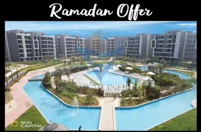 Penthouse - 4 Bedrooms - 4 Bathrooms for sale in Sun Capital - Fayoum Desert road - 6 October City - Giza