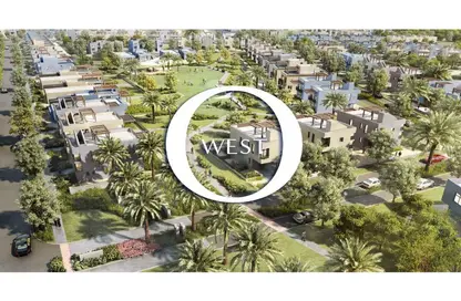 تاون هاوس - 3 غرف نوم - 4 حمامات للبيع في أو ويست - كمبوندات 6 أكتوبر - مدينة 6 أكتوبر - الجيزة
