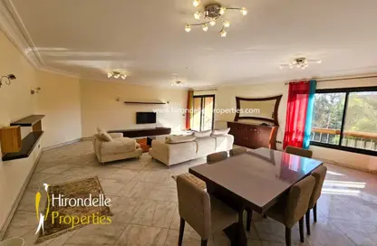 Apartment - 4 Bedrooms - 4 Bathrooms for rent in Sarayat Al Maadi - Hay El Maadi - Cairo