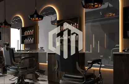 Shop - Studio - 2 Bathrooms for rent in South Teseen St. - The 5th Settlement - New Cairo City - Cairo