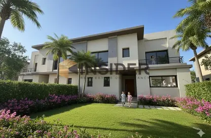 منزل مزدوج - 4 غرف نوم - 4 حمامات للبيع في سوان ليك ريزيدنس - كمبوندات التجمع الخامس - التجمع الخامس - مدينة القاهرة الجديدة - القاهرة