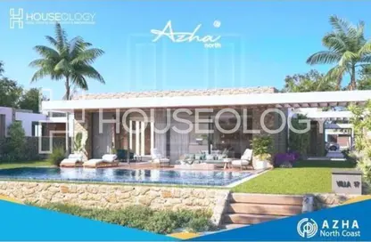 Chalet - 2 Bedrooms - 1 Bathroom for sale in Azha North - Ras Al Hekma - North Coast