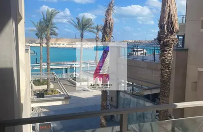 Chalet - 2 Bedrooms - 2 Bathrooms for rent in Marassi - Sidi Abdel Rahman - North Coast