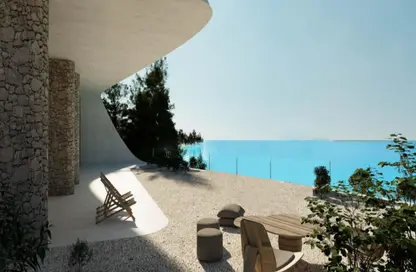 Chalet - 3 Bedrooms - 4 Bathrooms for sale in Azha North - Ras Al Hekma - North Coast