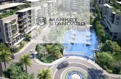Apartment - 2 Bedrooms - 1 Bathroom for sale in Swan Lake Residence - 5th Settlement Compounds - The 5th Settlement - New Cairo City - Cairo