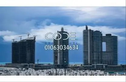 شقة - 1 حمام للبيع في ذا جيت تاورز - مدينة العلمين الجديدة - العلمين - الساحل الشمالي