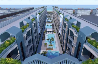 شقة - غرفة نوم - 1 حمام للبيع في نادي الرياضات البحرية - منتجعات الغردقة - الغردقة - محافظة البحر الاحمر