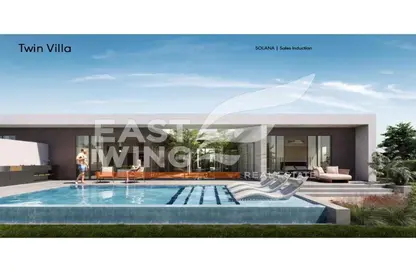 Twin House - 3 Bedrooms - 4 Bathrooms for sale in Solana - New Zayed City - Sheikh Zayed City - Giza
