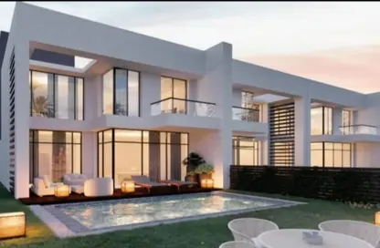 Townhouse - 4 Bedrooms - 4 Bathrooms for sale in Lake West - Sheikh Zayed Compounds - Sheikh Zayed City - Giza