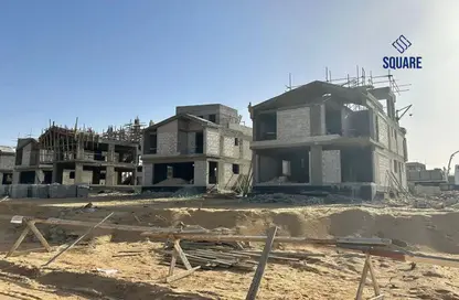 Twin House - 3 Bedrooms - 3 Bathrooms for sale in Vye Sodic - New Zayed City - Sheikh Zayed City - Giza