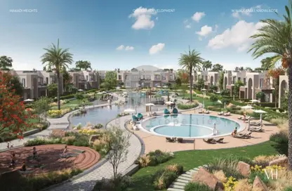 Duplex - 3 Bedrooms - 3 Bathrooms for sale in Makadi Resort - Makadi - Hurghada - Red Sea